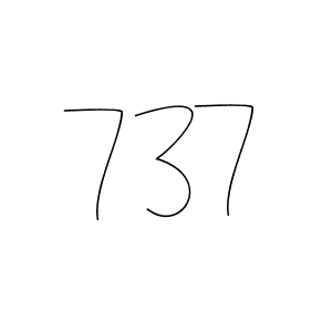 Design your own signature with our free online signature maker. With this signature software, you can create a handwritten (Andilay-7BmLP) signature for name 737. 737 signature style 4 images and pictures png