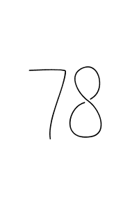 Here are the top 10 professional signature styles for the name 78. These are the best autograph styles you can use for your name. 78 signature style 4 images and pictures png