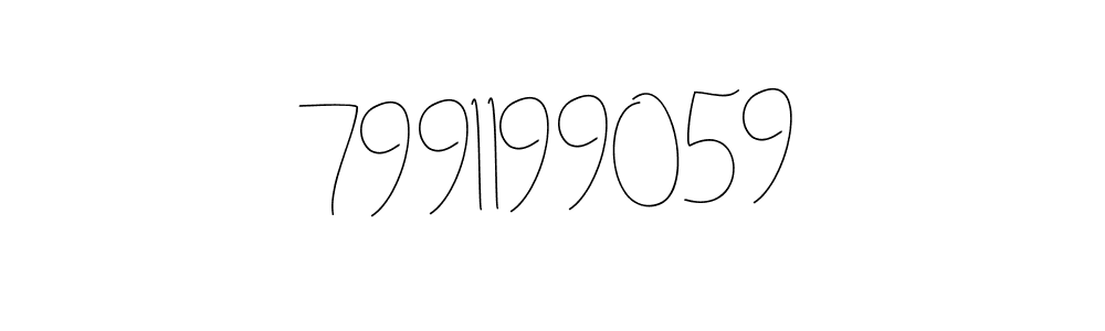 How to Draw 7991199059 signature style? Andilay-7BmLP is a latest design signature styles for name 7991199059. 7991199059 signature style 4 images and pictures png