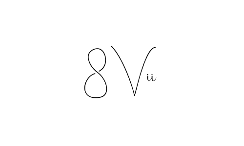 How to Draw 8 Vii signature style? Andilay-7BmLP is a latest design signature styles for name 8 Vii. 8 Vii signature style 4 images and pictures png