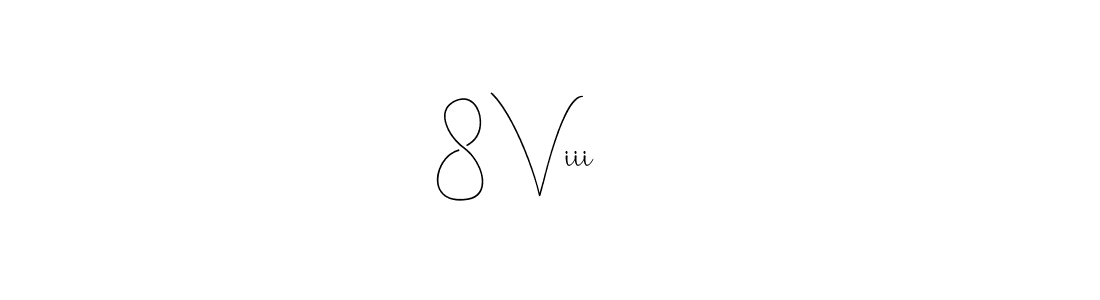 Here are the top 10 professional signature styles for the name 8 Viii     . These are the best autograph styles you can use for your name. 8 Viii      signature style 4 images and pictures png