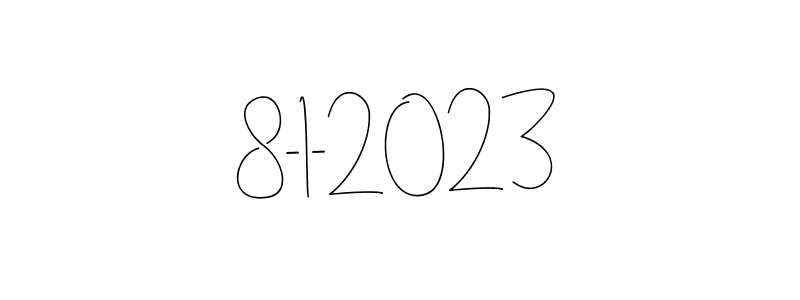 Check out images of Autograph of 8-1-2023 name. Actor 8-1-2023 Signature Style. Andilay-7BmLP is a professional sign style online. 8-1-2023 signature style 4 images and pictures png