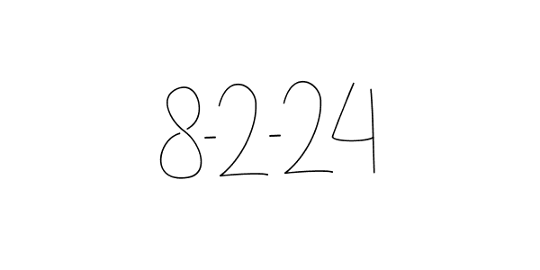 How to Draw 8-2-24 signature style? Andilay-7BmLP is a latest design signature styles for name 8-2-24. 8-2-24 signature style 4 images and pictures png