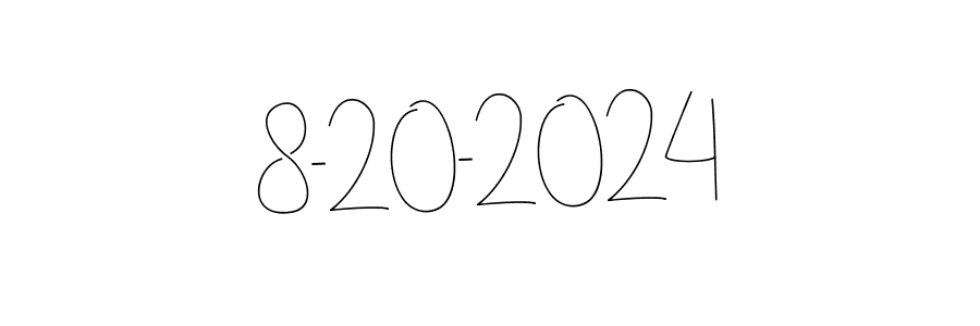 Similarly Andilay-7BmLP is the best handwritten signature design. Signature creator online .You can use it as an online autograph creator for name 8-20-2024. 8-20-2024 signature style 4 images and pictures png