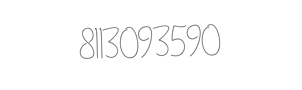 You can use this online signature creator to create a handwritten signature for the name 8113093590. This is the best online autograph maker. 8113093590 signature style 4 images and pictures png