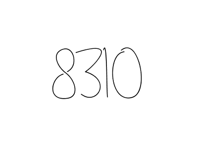 How to make 8310 name signature. Use Andilay-7BmLP style for creating short signs online. This is the latest handwritten sign. 8310 signature style 4 images and pictures png