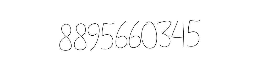 Also You can easily find your signature by using the search form. We will create 8895660345 name handwritten signature images for you free of cost using Andilay-7BmLP sign style. 8895660345 signature style 4 images and pictures png