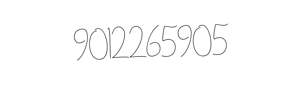 Best and Professional Signature Style for 9012265905. Andilay-7BmLP Best Signature Style Collection. 9012265905 signature style 4 images and pictures png