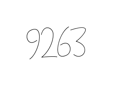 Use a signature maker to create a handwritten signature online. With this signature software, you can design (Andilay-7BmLP) your own signature for name 9263. 9263 signature style 4 images and pictures png