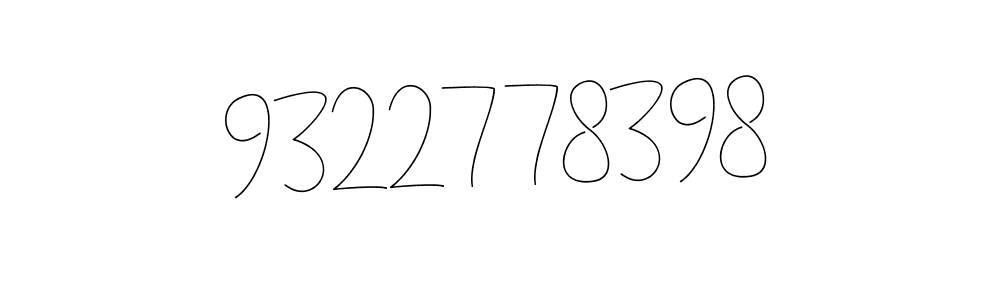 Andilay-7BmLP is a professional signature style that is perfect for those who want to add a touch of class to their signature. It is also a great choice for those who want to make their signature more unique. Get 9322778398 name to fancy signature for free. 9322778398 signature style 4 images and pictures png