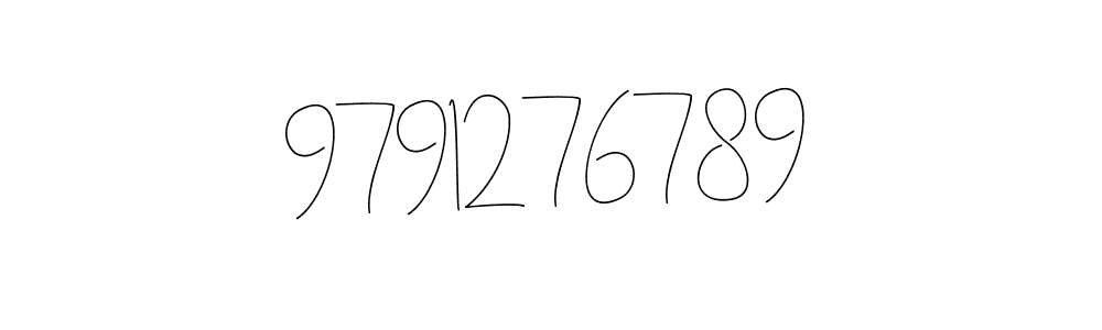 How to make 9791276789 name signature. Use Andilay-7BmLP style for creating short signs online. This is the latest handwritten sign. 9791276789 signature style 4 images and pictures png
