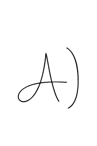 if you are searching for the best signature style for your name A). so please give up your signature search. here we have designed multiple signature styles  using Andilay-7BmLP. A) signature style 4 images and pictures png