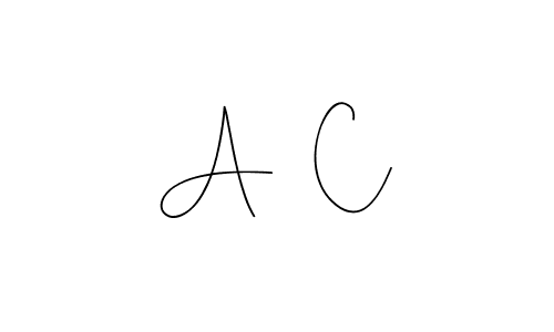 if you are searching for the best signature style for your name A   C. so please give up your signature search. here we have designed multiple signature styles  using Andilay-7BmLP. A   C signature style 4 images and pictures png