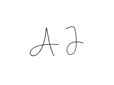 How to Draw A  J signature style? Andilay-7BmLP is a latest design signature styles for name A  J. A  J signature style 4 images and pictures png