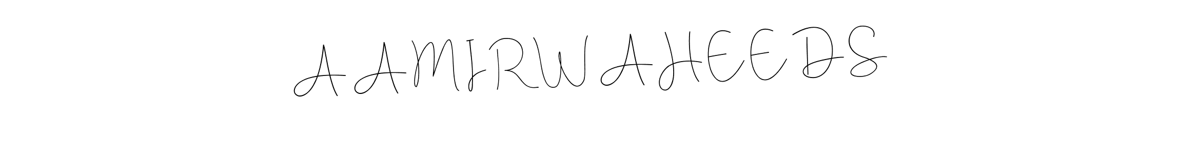 You can use this online signature creator to create a handwritten signature for the name A A M I R W A H E E D S. This is the best online autograph maker. A A M I R W A H E E D S signature style 4 images and pictures png