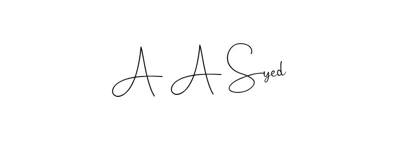 This is the best signature style for the A A Syed name. Also you like these signature font (Andilay-7BmLP). Mix name signature. A A Syed signature style 4 images and pictures png