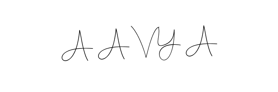 Use a signature maker to create a handwritten signature online. With this signature software, you can design (Andilay-7BmLP) your own signature for name A A V Y A. A A V Y A signature style 4 images and pictures png