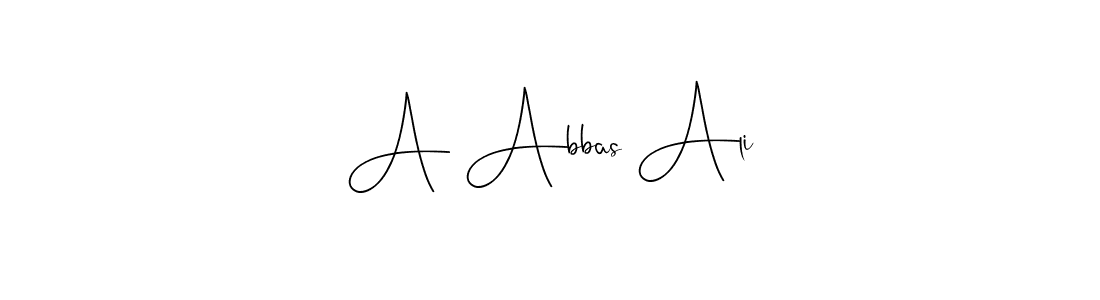 Once you've used our free online signature maker to create your best signature Andilay-7BmLP style, it's time to enjoy all of the benefits that A Abbas Ali name signing documents. A Abbas Ali signature style 4 images and pictures png