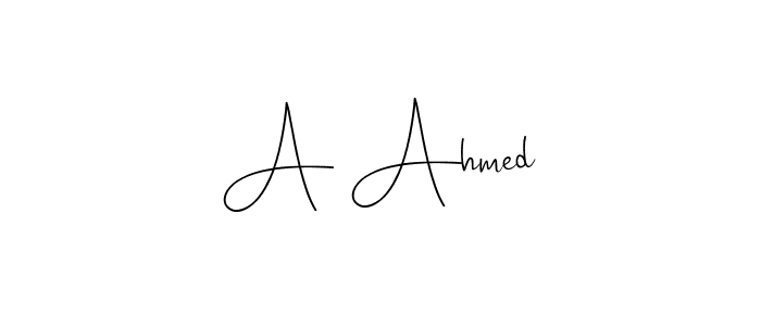 Once you've used our free online signature maker to create your best signature Andilay-7BmLP style, it's time to enjoy all of the benefits that A Ahmed name signing documents. A Ahmed signature style 4 images and pictures png