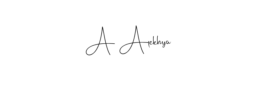 Also we have A Alekhya name is the best signature style. Create professional handwritten signature collection using Andilay-7BmLP autograph style. A Alekhya signature style 4 images and pictures png