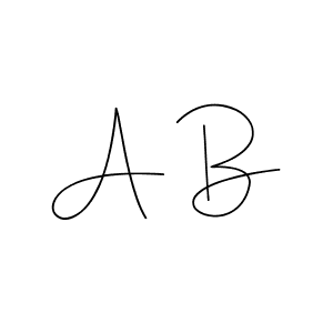 Also we have A B name is the best signature style. Create professional handwritten signature collection using Andilay-7BmLP autograph style. A B signature style 4 images and pictures png