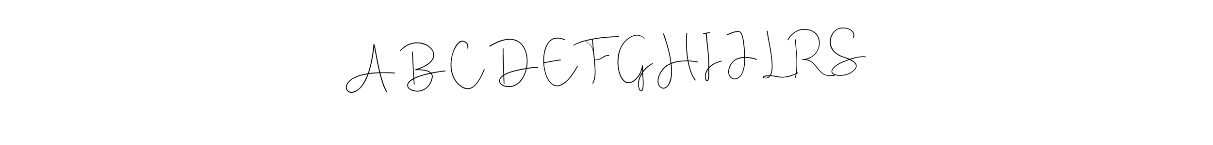 A B C D E F G H I J L R S stylish signature style. Best Handwritten Sign (Andilay-7BmLP) for my name. Handwritten Signature Collection Ideas for my name A B C D E F G H I J L R S. A B C D E F G H I J L R S signature style 4 images and pictures png