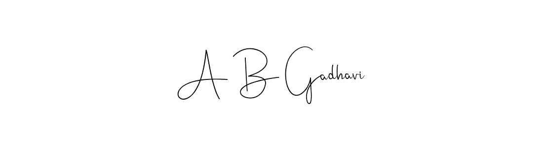 Here are the top 10 professional signature styles for the name A B Gadhavi. These are the best autograph styles you can use for your name. A B Gadhavi signature style 4 images and pictures png