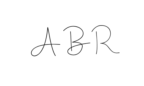 The best way (Andilay-7BmLP) to make a short signature is to pick only two or three words in your name. The name A B R include a total of six letters. For converting this name. A B R signature style 4 images and pictures png