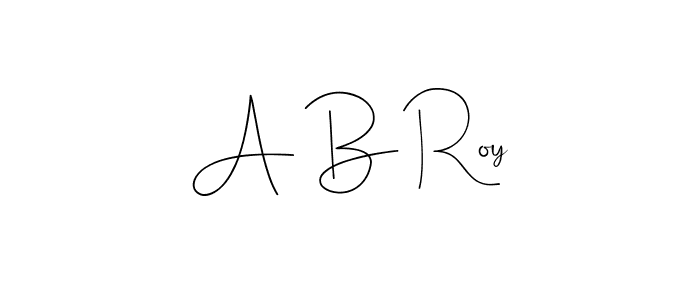 Make a beautiful signature design for name A B Roy. Use this online signature maker to create a handwritten signature for free. A B Roy signature style 4 images and pictures png