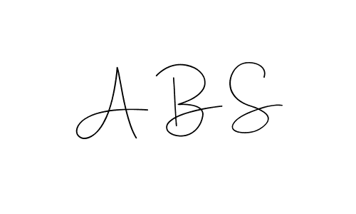 You should practise on your own different ways (Andilay-7BmLP) to write your name (A B S) in signature. don't let someone else do it for you. A B S signature style 4 images and pictures png
