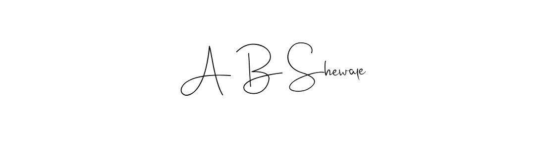 You should practise on your own different ways (Andilay-7BmLP) to write your name (A B Shewale) in signature. don't let someone else do it for you. A B Shewale signature style 4 images and pictures png