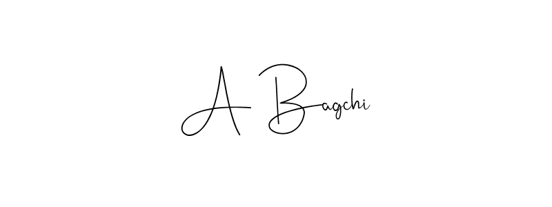 Here are the top 10 professional signature styles for the name A Bagchi. These are the best autograph styles you can use for your name. A Bagchi signature style 4 images and pictures png
