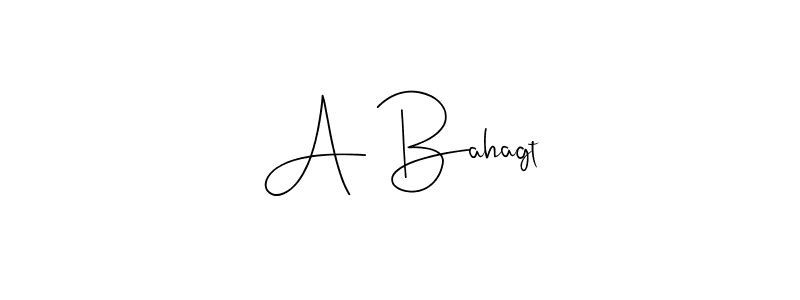 Use a signature maker to create a handwritten signature online. With this signature software, you can design (Andilay-7BmLP) your own signature for name A Bahagt. A Bahagt signature style 4 images and pictures png