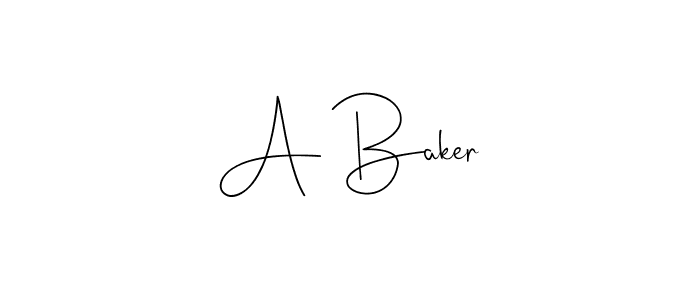 Andilay-7BmLP is a professional signature style that is perfect for those who want to add a touch of class to their signature. It is also a great choice for those who want to make their signature more unique. Get A Baker name to fancy signature for free. A Baker signature style 4 images and pictures png