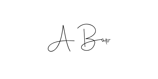 You can use this online signature creator to create a handwritten signature for the name A Balu. This is the best online autograph maker. A Balu signature style 4 images and pictures png