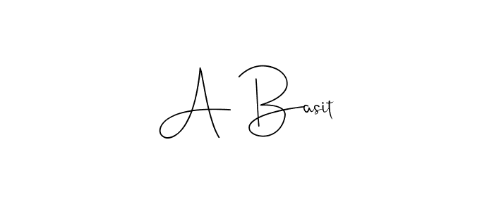 Best and Professional Signature Style for A Basit. Andilay-7BmLP Best Signature Style Collection. A Basit signature style 4 images and pictures png