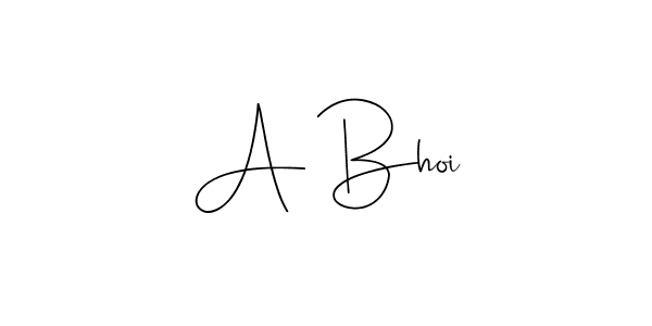 How to Draw A Bhoi signature style? Andilay-7BmLP is a latest design signature styles for name A Bhoi. A Bhoi signature style 4 images and pictures png
