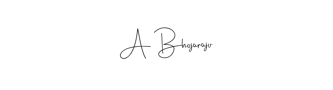 A Bhojaraju stylish signature style. Best Handwritten Sign (Andilay-7BmLP) for my name. Handwritten Signature Collection Ideas for my name A Bhojaraju. A Bhojaraju signature style 4 images and pictures png