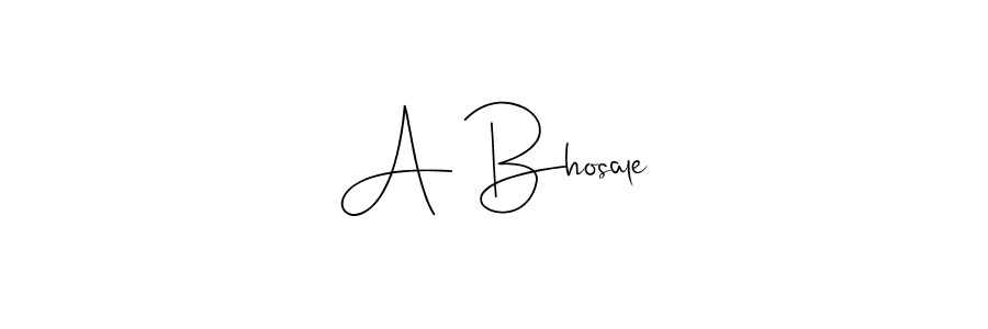 This is the best signature style for the A Bhosale name. Also you like these signature font (Andilay-7BmLP). Mix name signature. A Bhosale signature style 4 images and pictures png