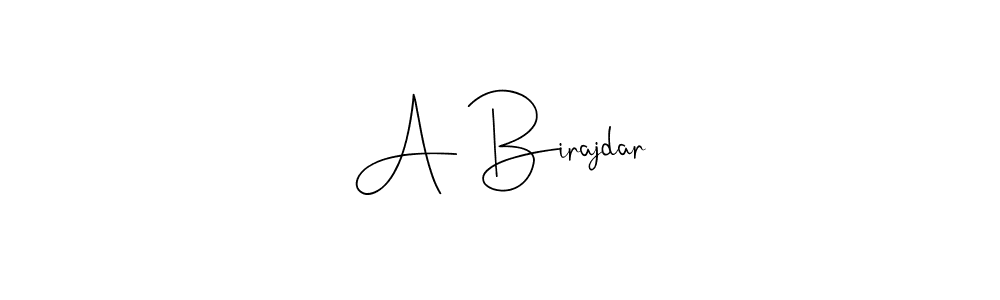 Create a beautiful signature design for name A Birajdar. With this signature (Andilay-7BmLP) fonts, you can make a handwritten signature for free. A Birajdar signature style 4 images and pictures png