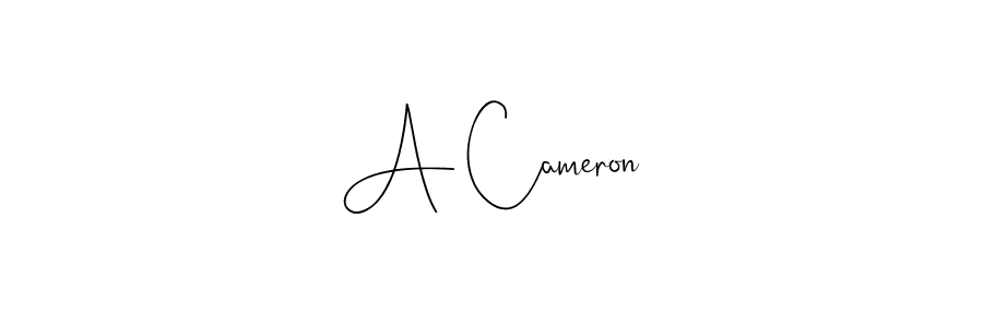 Also You can easily find your signature by using the search form. We will create A Cameron name handwritten signature images for you free of cost using Andilay-7BmLP sign style. A Cameron signature style 4 images and pictures png