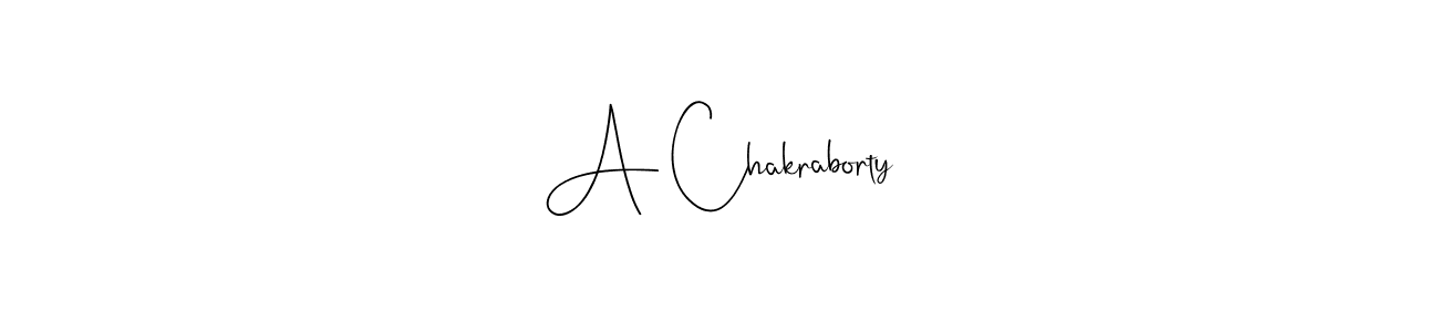 Make a beautiful signature design for name A Chakraborty. Use this online signature maker to create a handwritten signature for free. A Chakraborty signature style 4 images and pictures png