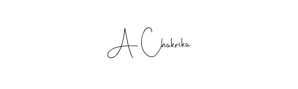 A Chakrika stylish signature style. Best Handwritten Sign (Andilay-7BmLP) for my name. Handwritten Signature Collection Ideas for my name A Chakrika. A Chakrika signature style 4 images and pictures png
