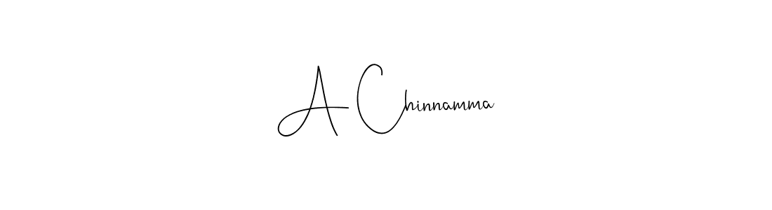 Design your own signature with our free online signature maker. With this signature software, you can create a handwritten (Andilay-7BmLP) signature for name A Chinnamma. A Chinnamma signature style 4 images and pictures png