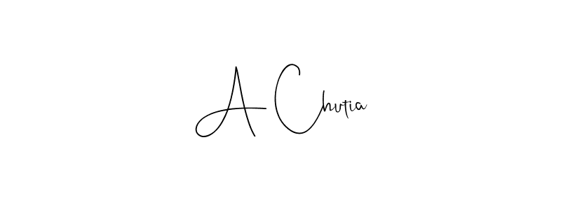 Create a beautiful signature design for name A Chutia. With this signature (Andilay-7BmLP) fonts, you can make a handwritten signature for free. A Chutia signature style 4 images and pictures png
