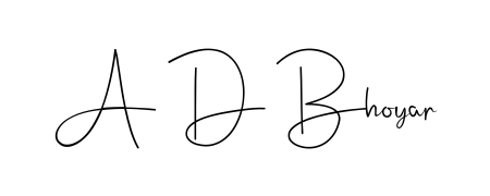 Once you've used our free online signature maker to create your best signature Andilay-7BmLP style, it's time to enjoy signing your documents with A D Bhoyar name. A D Bhoyar signature style 4 images and pictures png