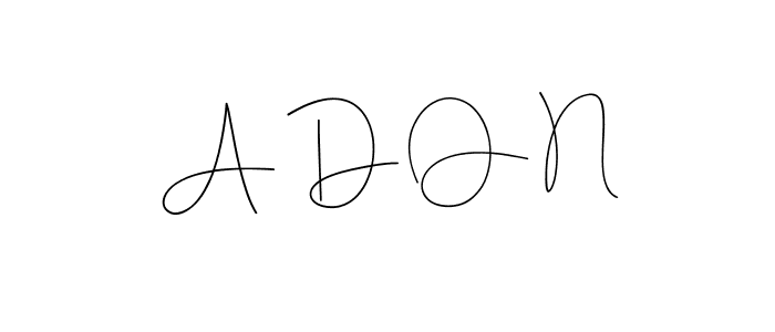 You should practise on your own different ways (Andilay-7BmLP) to write your name (A D O N) in signature. don't let someone else do it for you. A D O N signature style 4 images and pictures png
