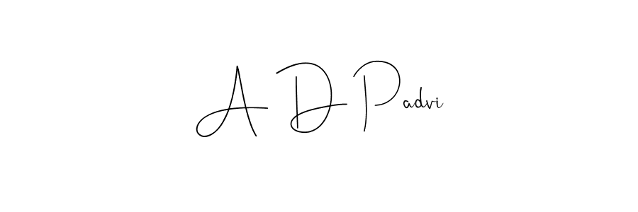 Once you've used our free online signature maker to create your best signature Andilay-7BmLP style, it's time to enjoy all of the benefits that A D Padvi name signing documents. A D Padvi signature style 4 images and pictures png