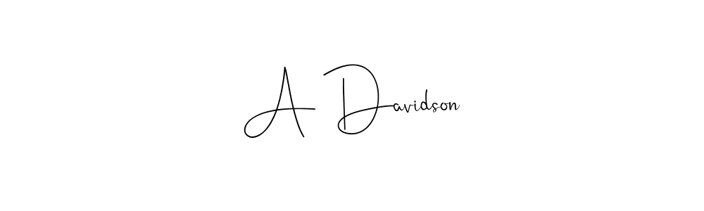 Best and Professional Signature Style for A Davidson. Andilay-7BmLP Best Signature Style Collection. A Davidson signature style 4 images and pictures png