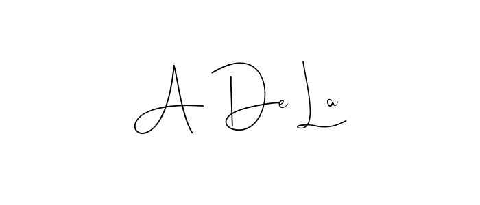 Similarly Andilay-7BmLP is the best handwritten signature design. Signature creator online .You can use it as an online autograph creator for name A De La. A De La signature style 4 images and pictures png